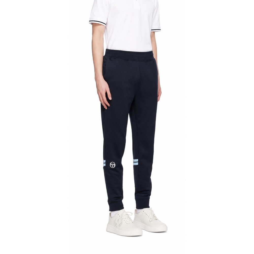 Sergio Tacchini Dallas Track Pants Mens‎ Small Navy Blue Athletic Retro Sporty